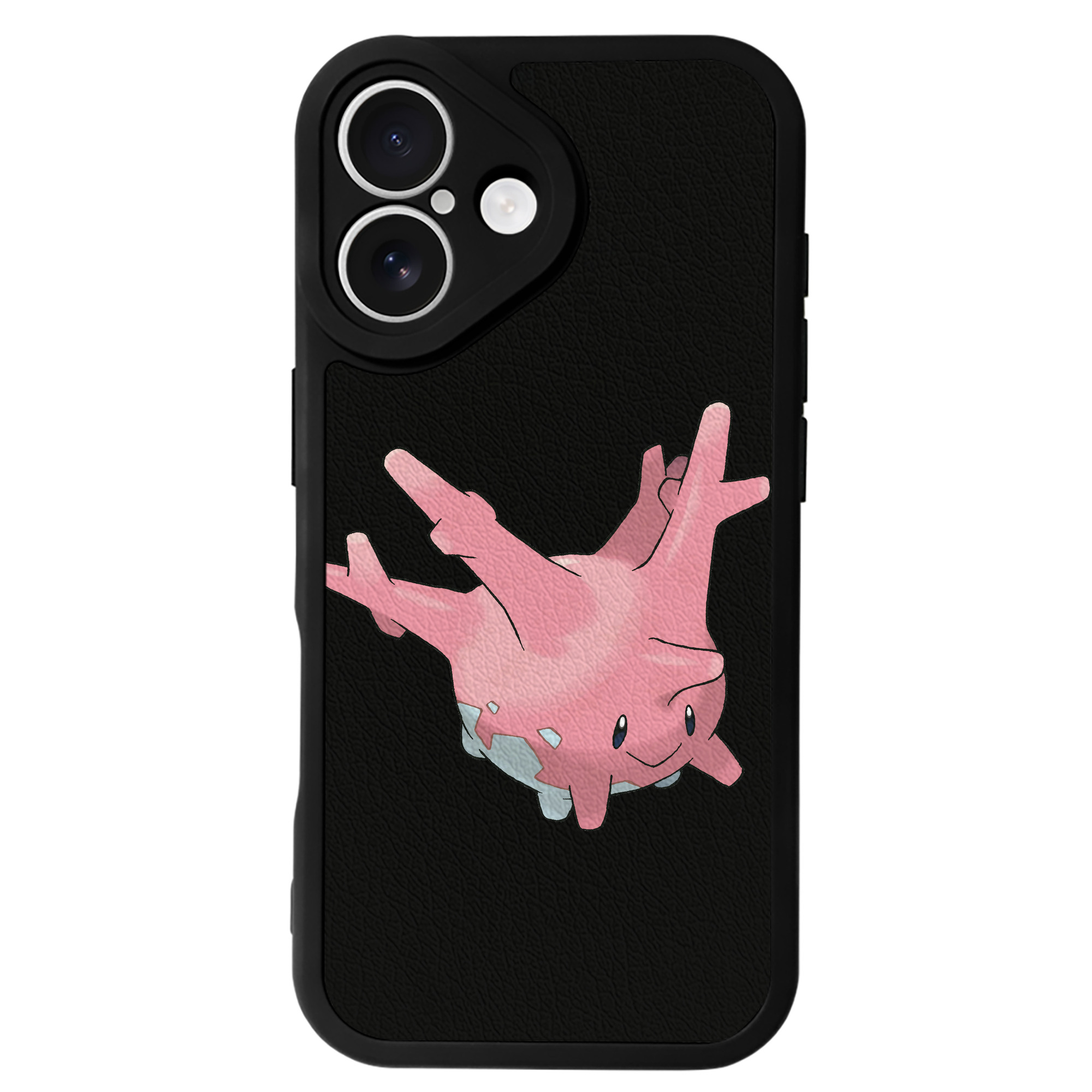（画像用） ポケットモンスター Pokémon 【iPhone 16シリーズ対応】シリコンスマホケース（レザー調） 材質：シリコン